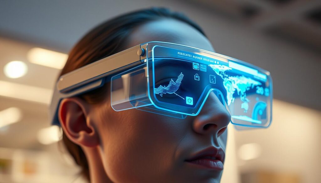 Augmented Reality Display-Technologie