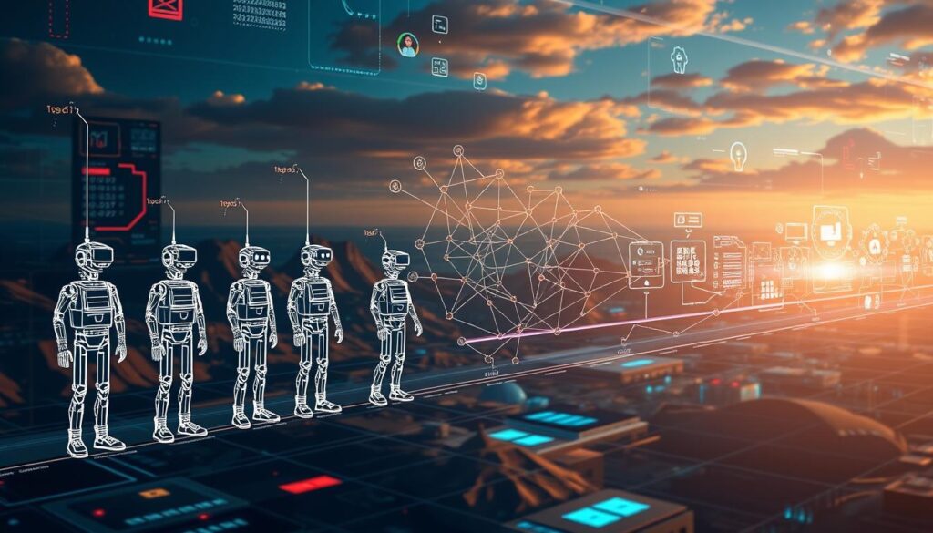 Chatbot-Entwicklung Zeitlinie