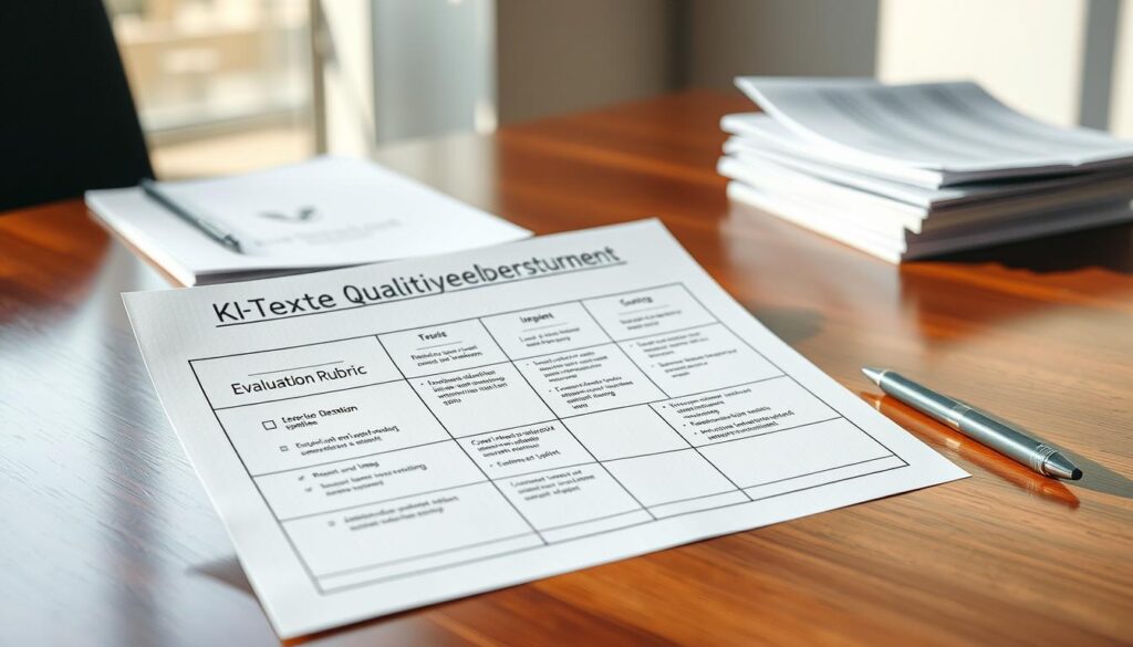 KI-Texte Qualitätsbewertung