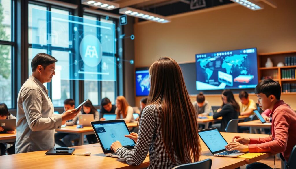 KI-gestützte Lehrerunterstützung im Klassenzimmer