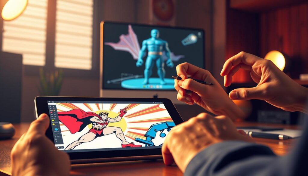 Comic-Entwicklung mit Artistly