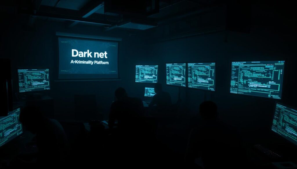 Darknet KI-Kriminalität Plattform