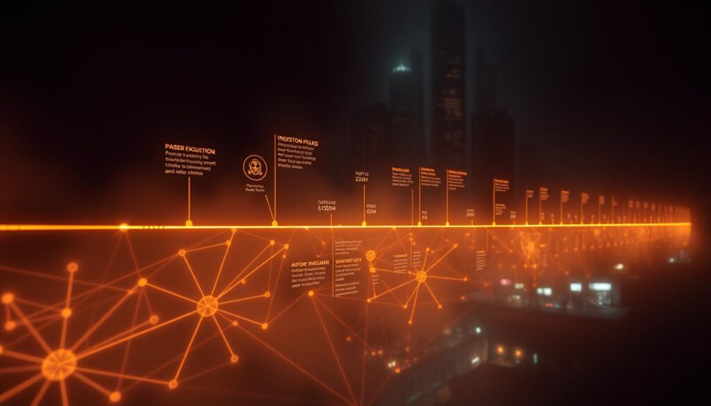 Entwicklung des Darknets Zeitlinie