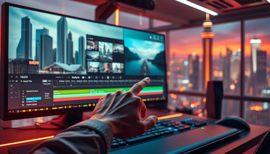 KI in Videobearbeitung Technologie