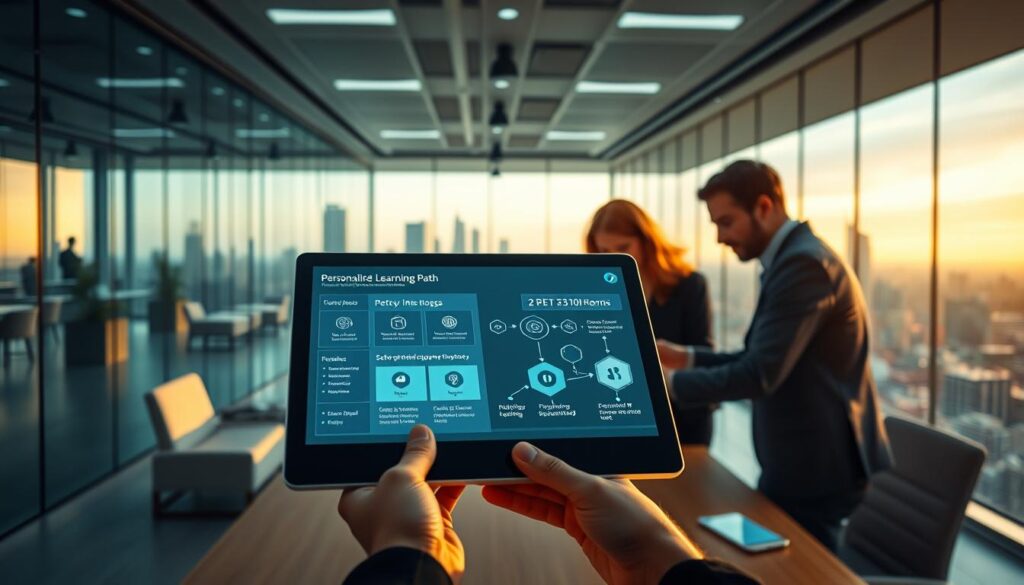 Personalisierte Lernpfade KI-Technologie