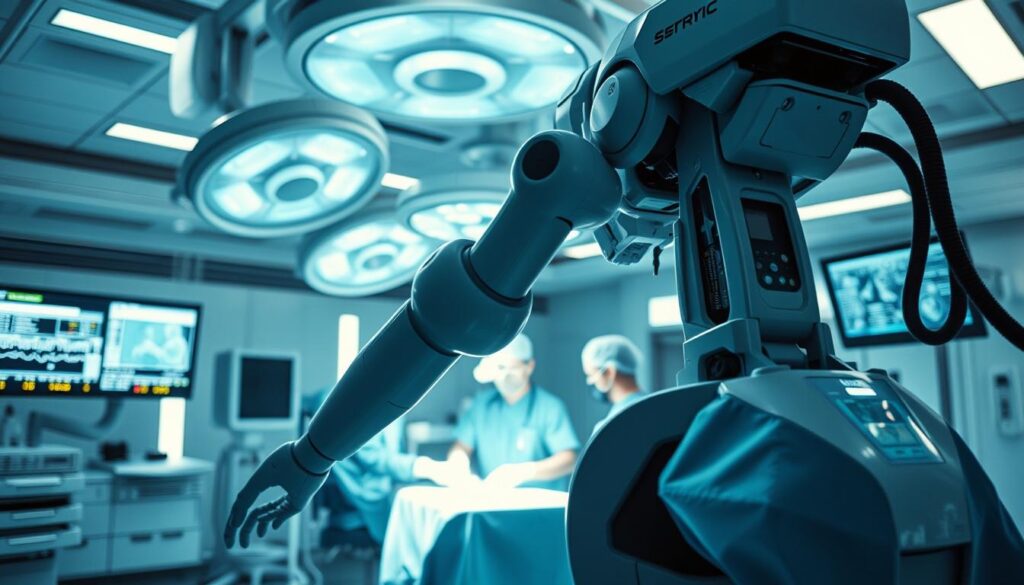 Roboterchirurgie in modernen Operationssälen