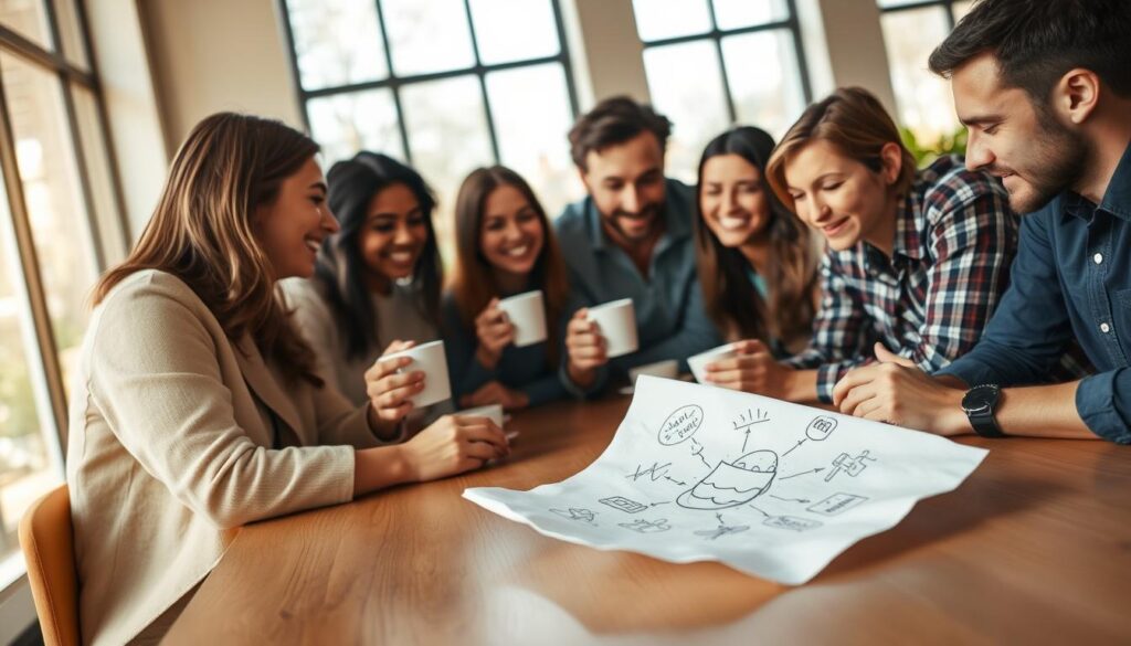 Teamarbeit mit Napkin AI Teamarbeit mit Napkin AI