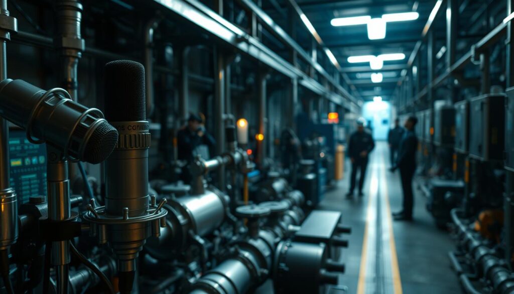 Akustische Überwachung in Industrieanlagen