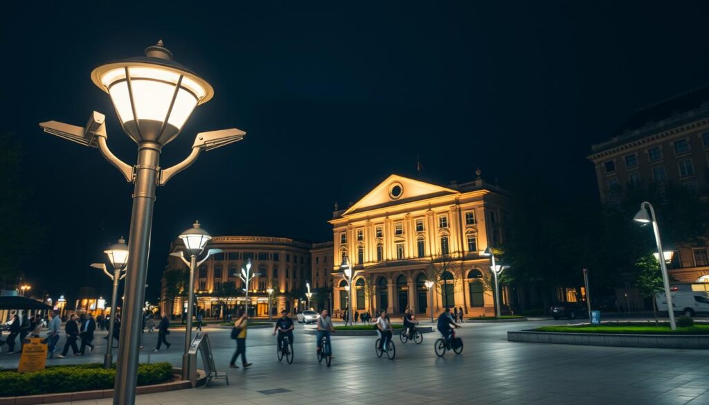 Anpassungsfähige Lichtlösungen im öffentlichen Raum