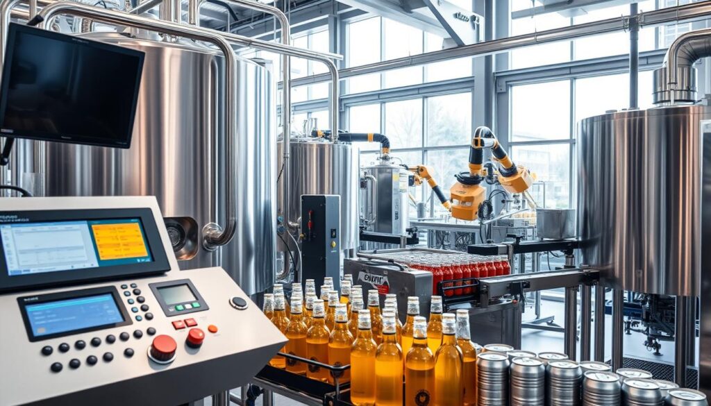 Automatisierung Getränkeproduktion