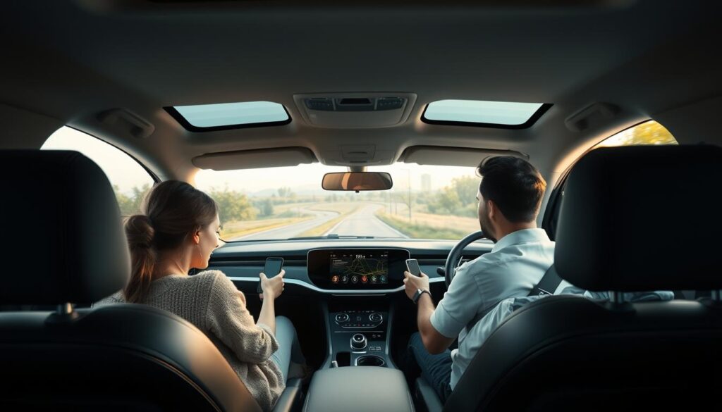 Autonomes Fahren Familienalltag