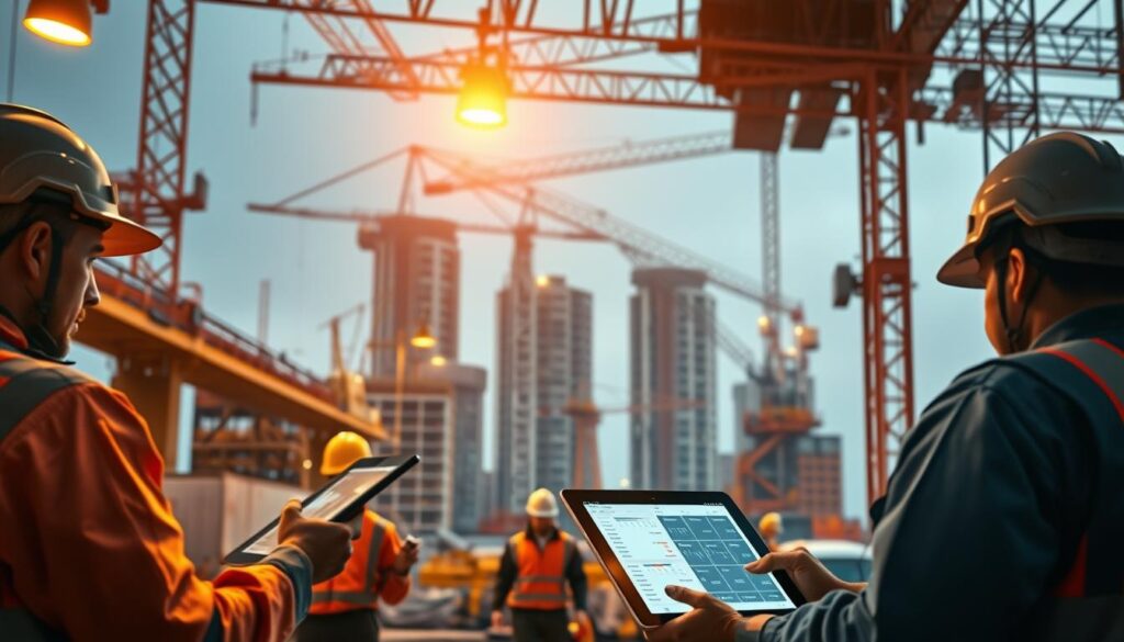 Chancen und Herausforderungen digitale Baustellen