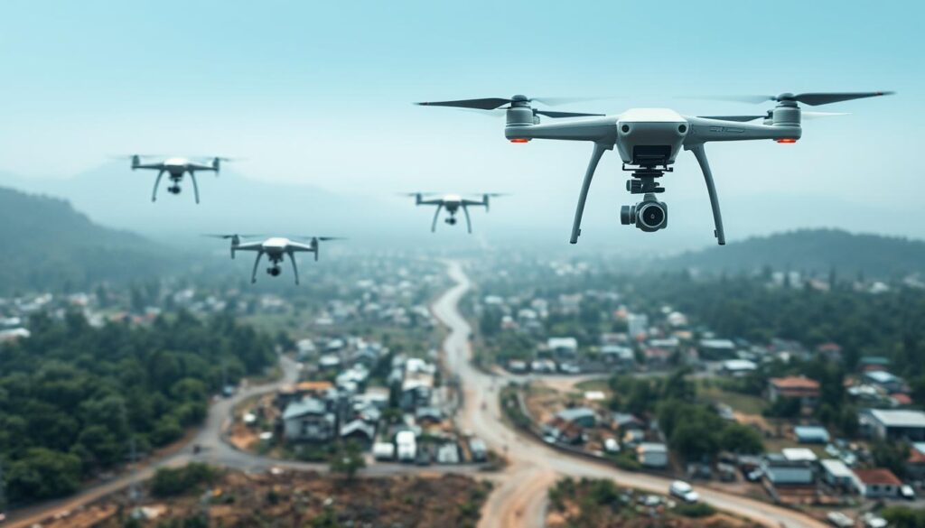 Drohnen und Sensoren im Katastrophenschutz