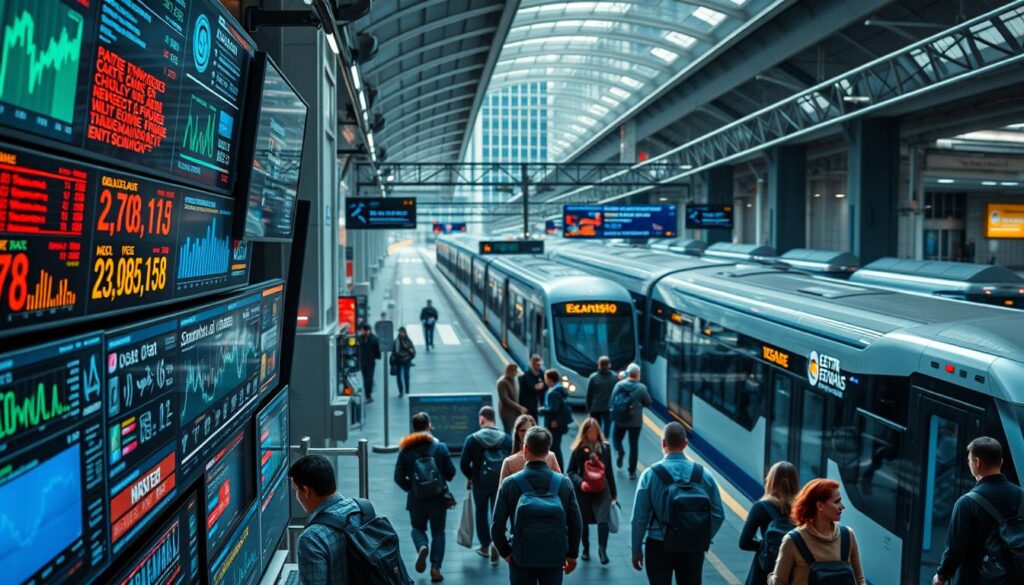 Echtzeit-Datenanalyse im öffentlichen Verkehr