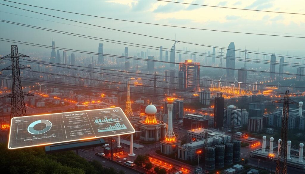 Energieintegration Netzauslastung