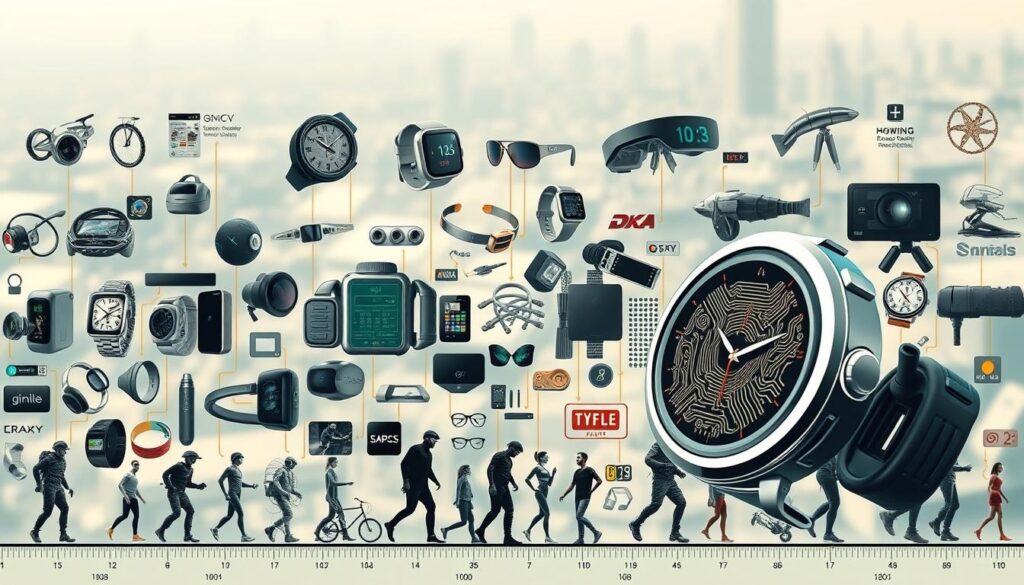 Entwicklung der Wearable-Technologie