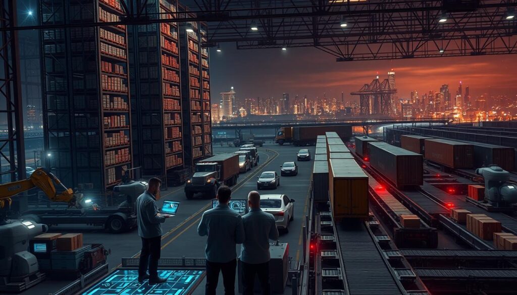 Herausforderungen KI-Implementierung Logistik