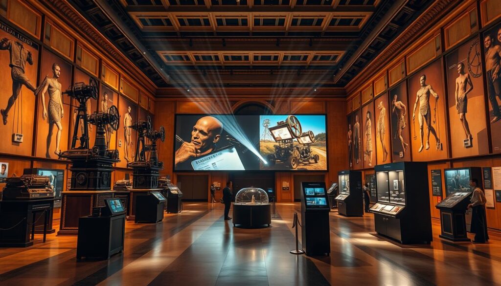 Historische Ausstellungstechnik Historische Ausstellungstechnik