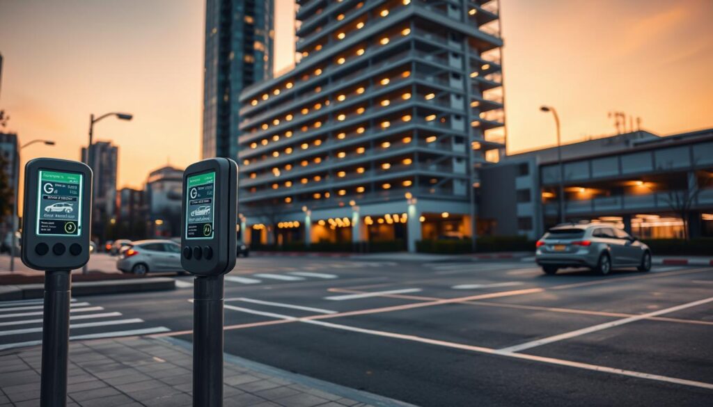 Implementierung smarter Parksysteme