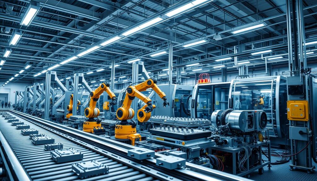 Industrie 4.0 Produktionsautomatisierung
