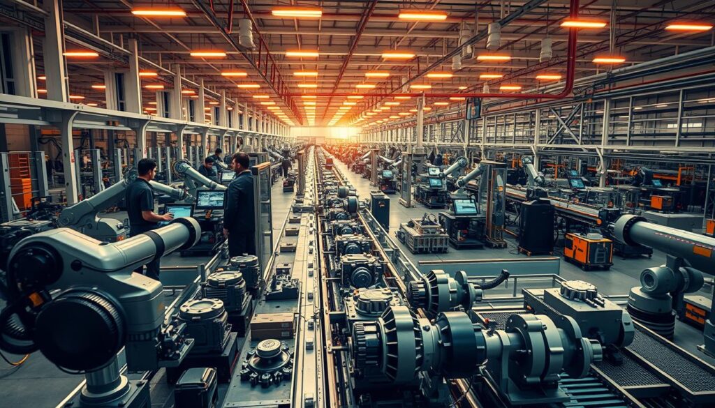 Industrie 4.0 Produktionstechnologie