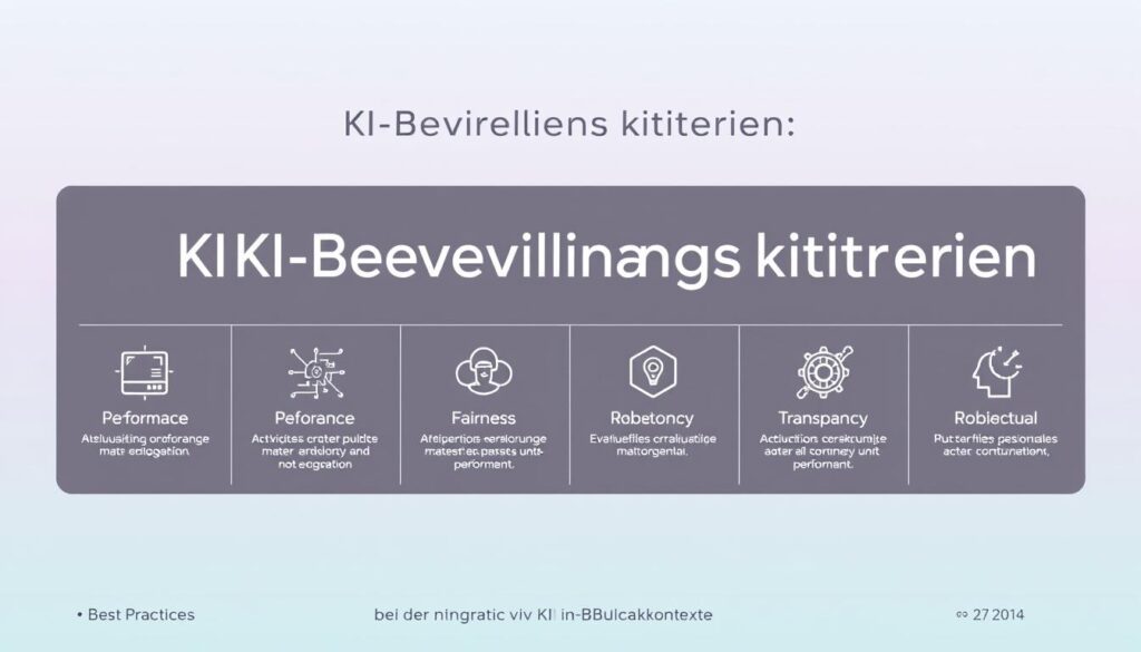 KI-Bewertungskriterien