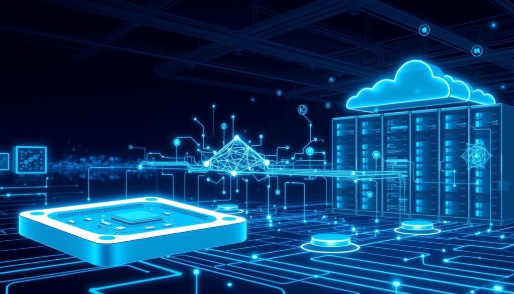 KI-Komponenten in IoT-Architektur