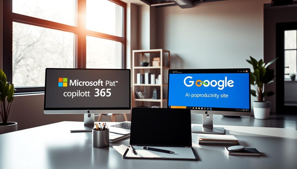 KI-Produktivitätstools Microsoft und Google