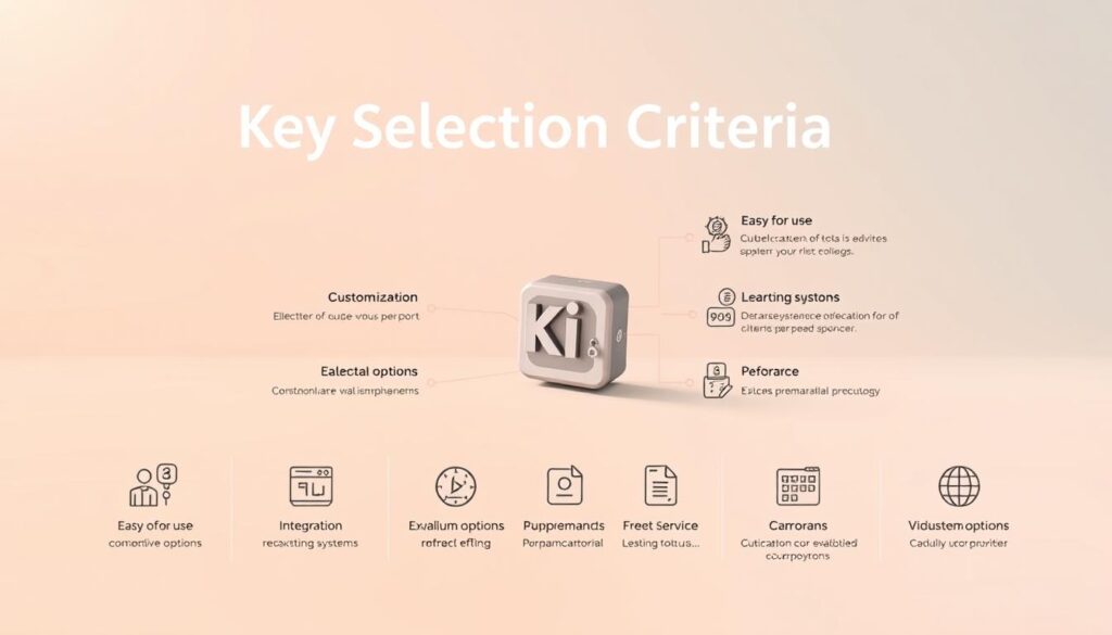 KI-Tool Auswahlkriterien
