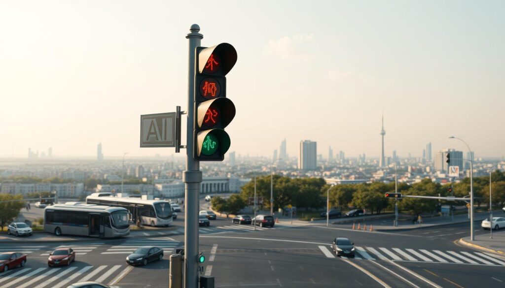 KI für Verkehrsleitplanung