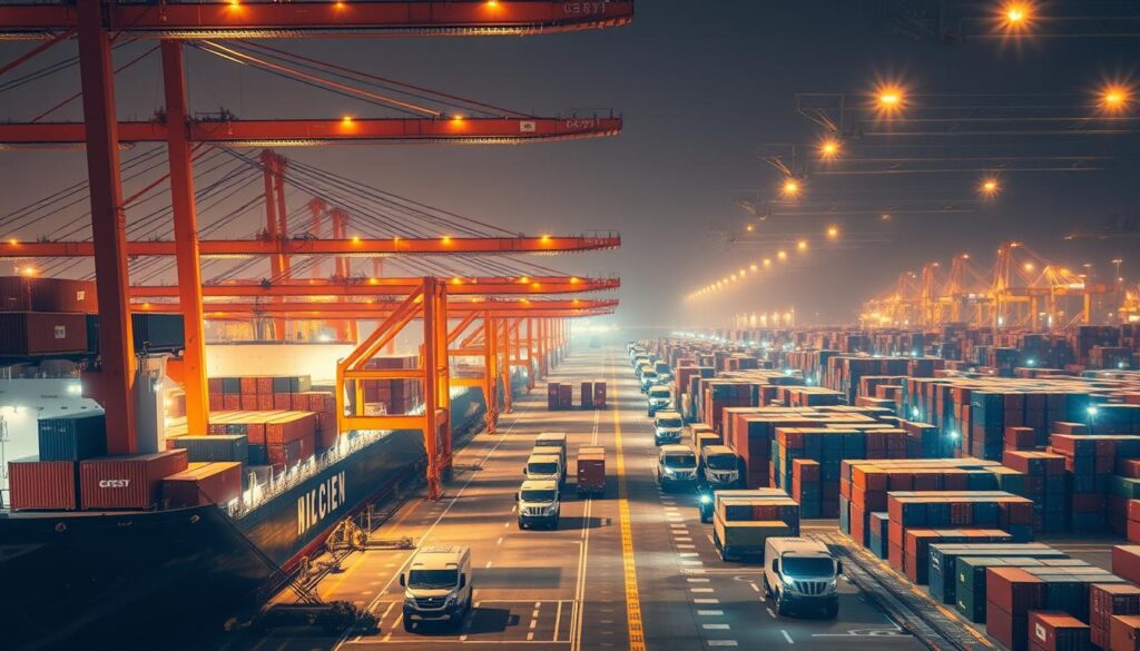 KI-gestützte Containerlogistik