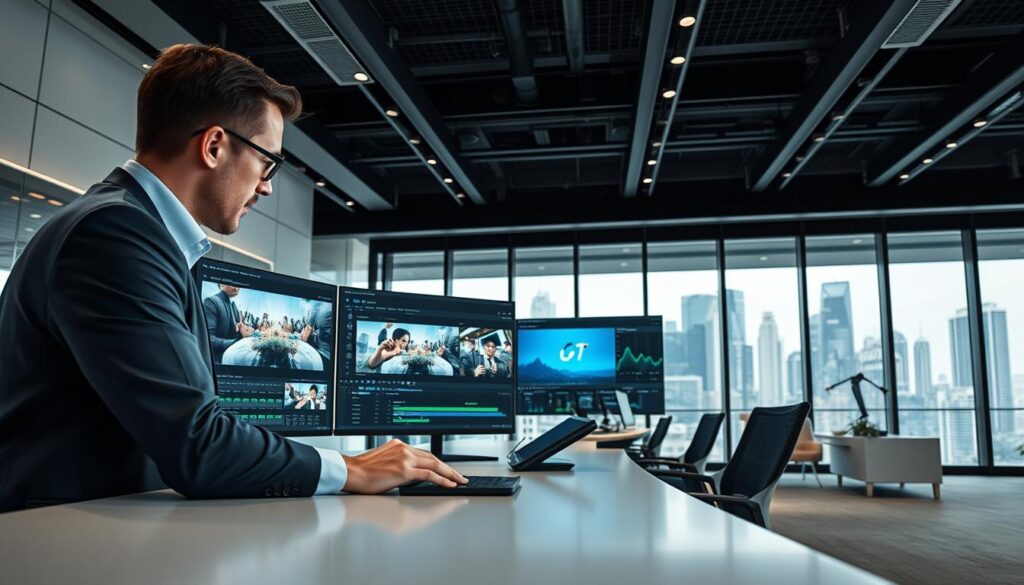 KI-gestützte Videobearbeitung für Unternehmen