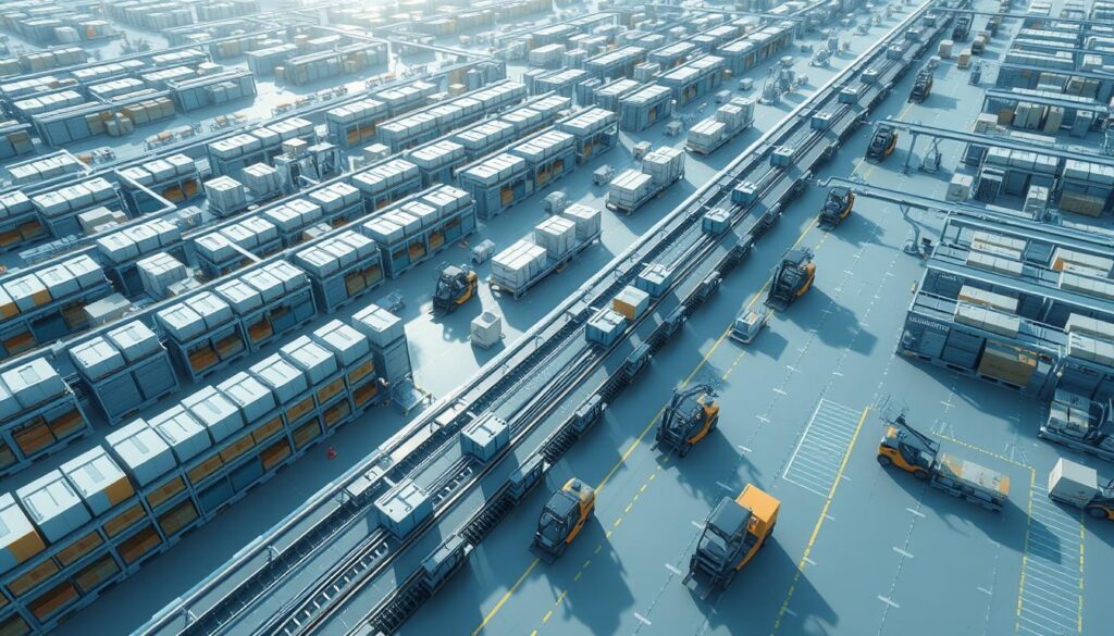 Logistikprozesse Simulation