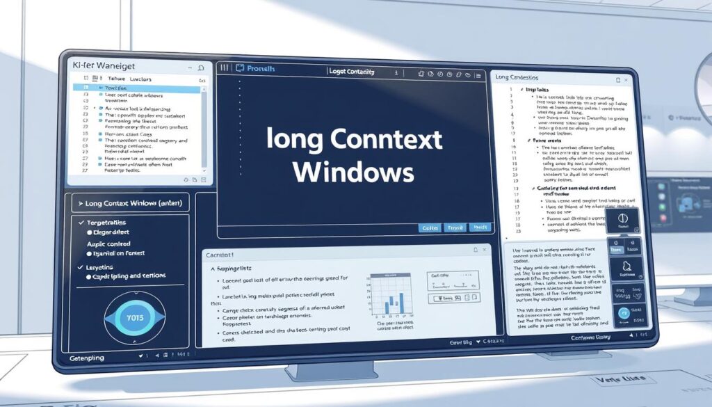 Long Context Windows in KI-Textverarbeitung