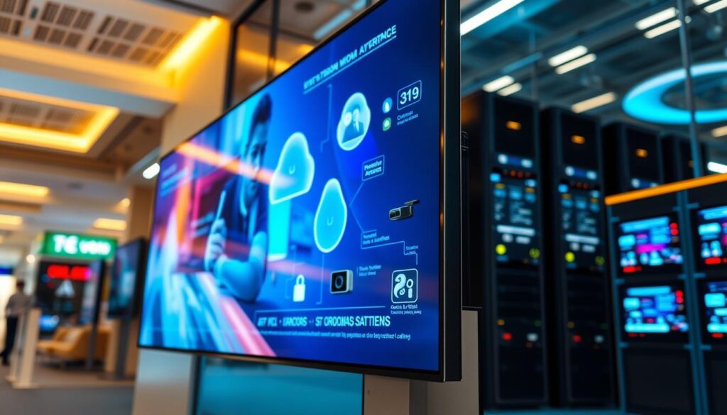 Moderne Digital Signage Technologien