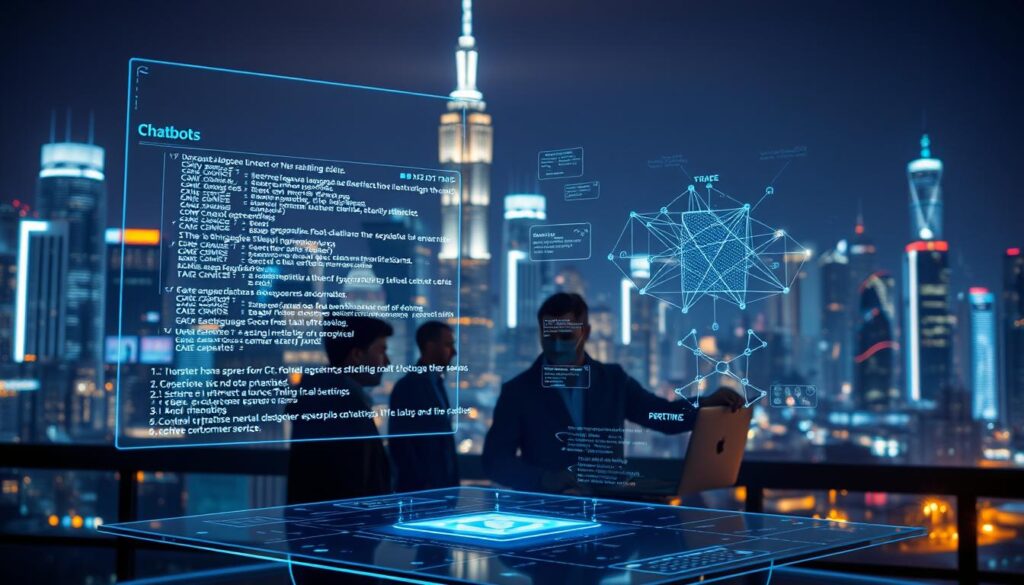 Moderne KI-Chatbot-Technologie