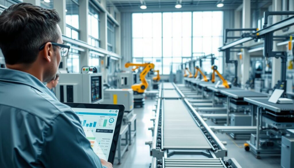 Produktionsoptimierung Workflow-Anpassung