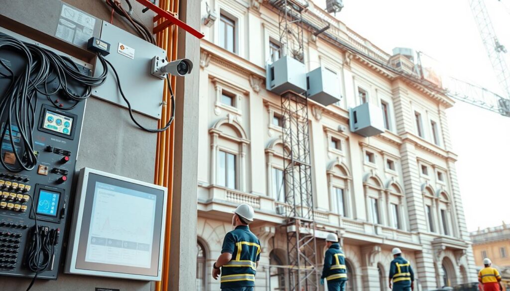 Systemintegration Baustelle