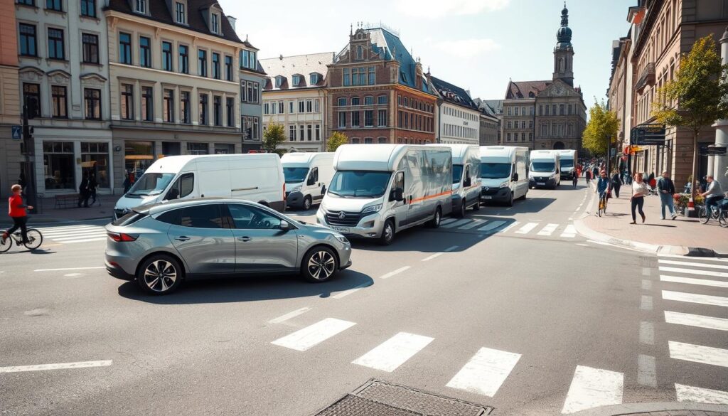 Testfahrten im Münsterland