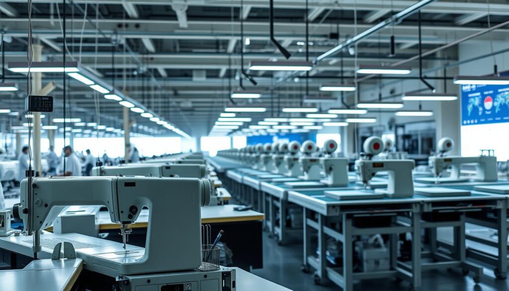 Vernetzte Datenerfassung in der Bekleidungsindustrie