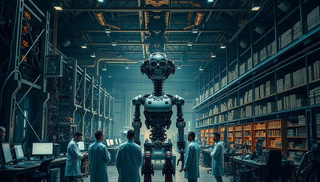 historische Robotik-Entwicklung