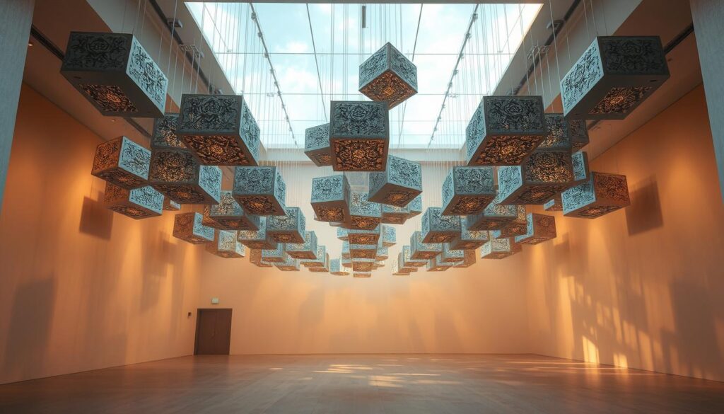 3D-Klanginstallation räumliche Audiowahrnehmung