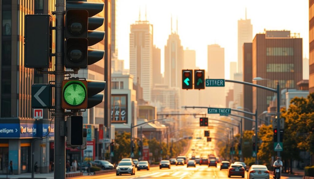Adaptive Ampelsysteme im Straßenverkehr