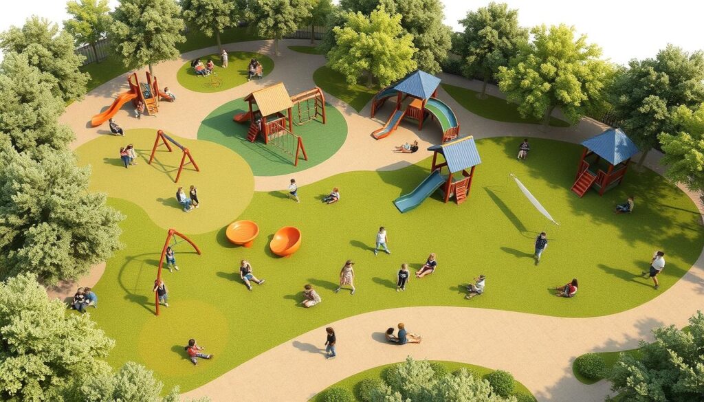 Altersgruppenspezifische Spielplatzanalyse