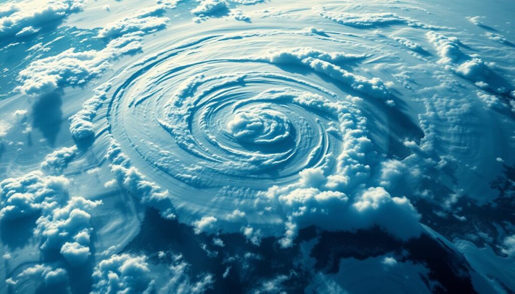 Atmosphärische Muster und Wettermodelle