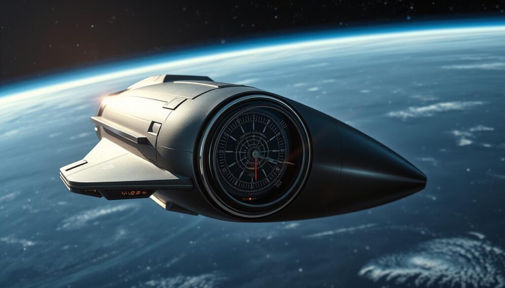 Atomuhr Weltraumtechnologie
