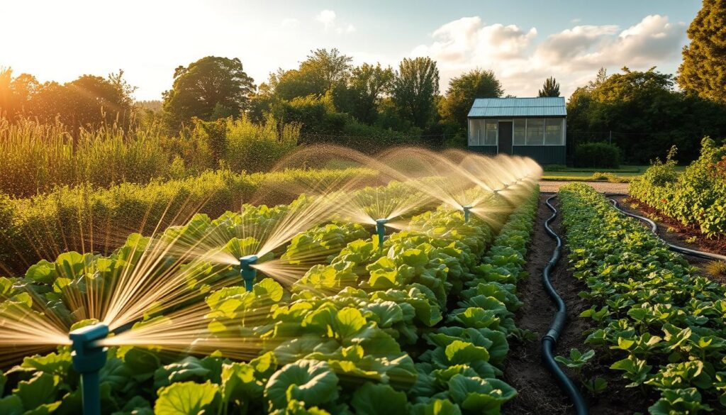 Automatische Bewässerungssysteme im Garten