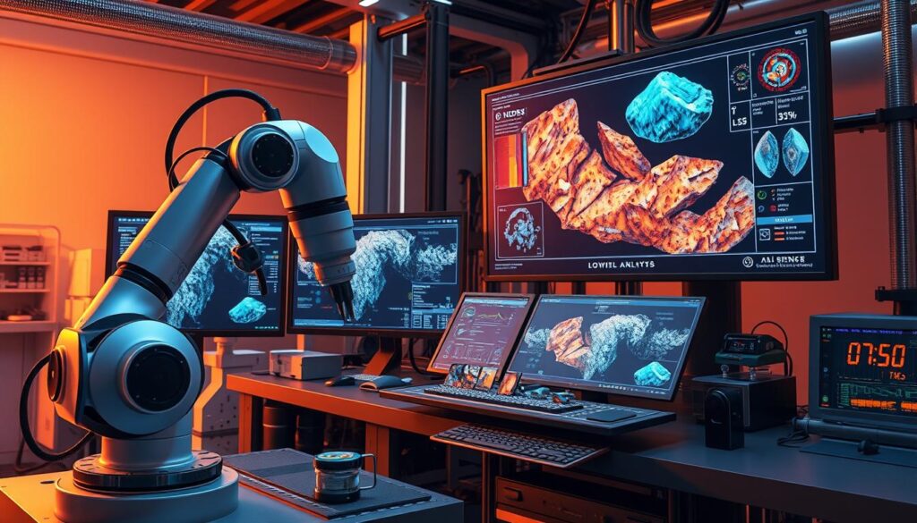 Automatische Mineralerkennung mit Algorithmen