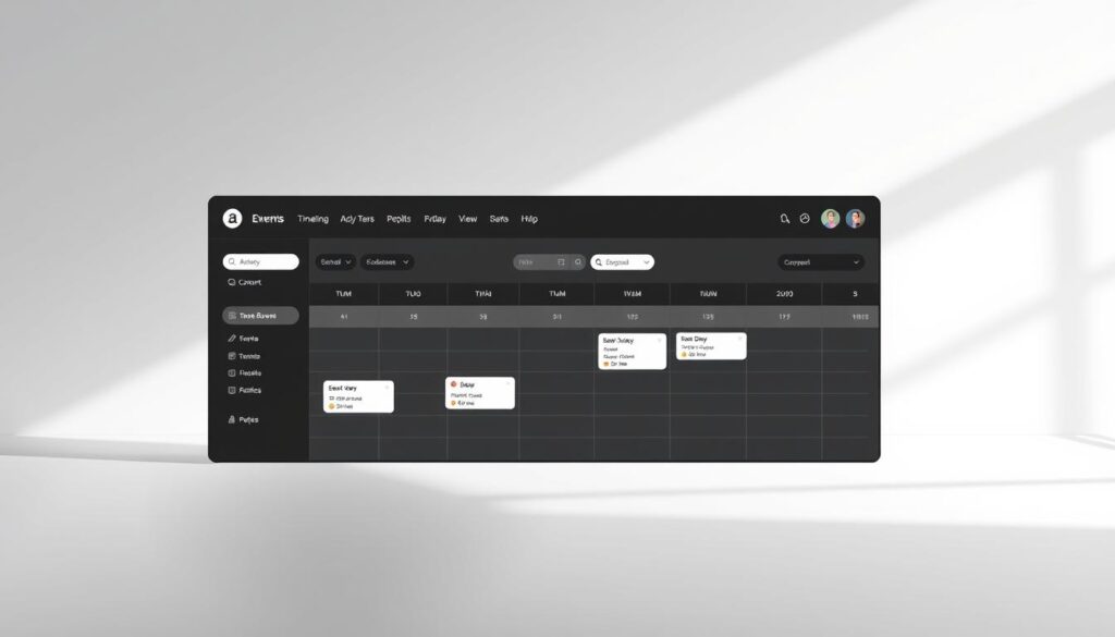Automatische Zeitplanung für Veranstaltungen