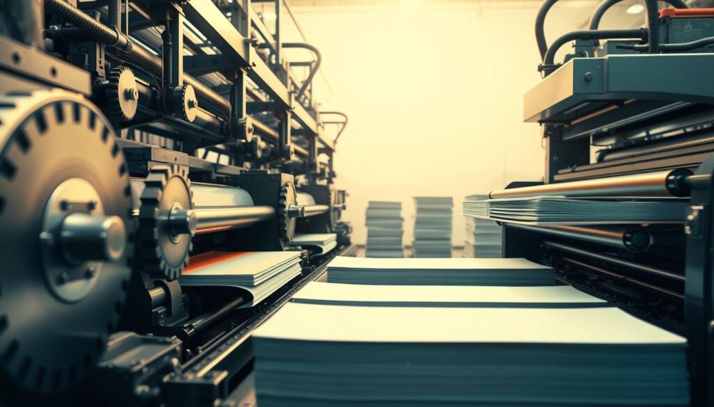 Automatisierte Druckproduktion